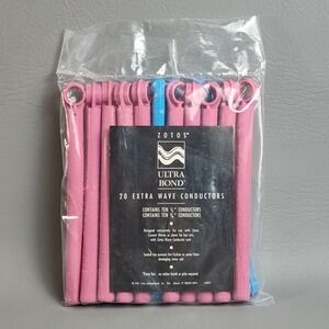 Vintage Zotos Ultra Bond Wave Conductors - Curlers ONLY Set Of 20 RARE